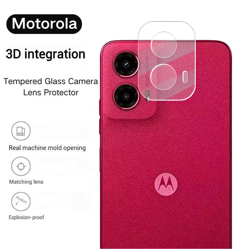 Load image into Gallery viewer, Motorola Moto G45 - Transparent Back Rear Camera Lens Glass Protector
