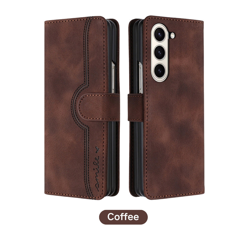 Load image into Gallery viewer, Samsung Galaxy Z Fold 6 (SM-F956) - Business PU Leather Stand Series Case
