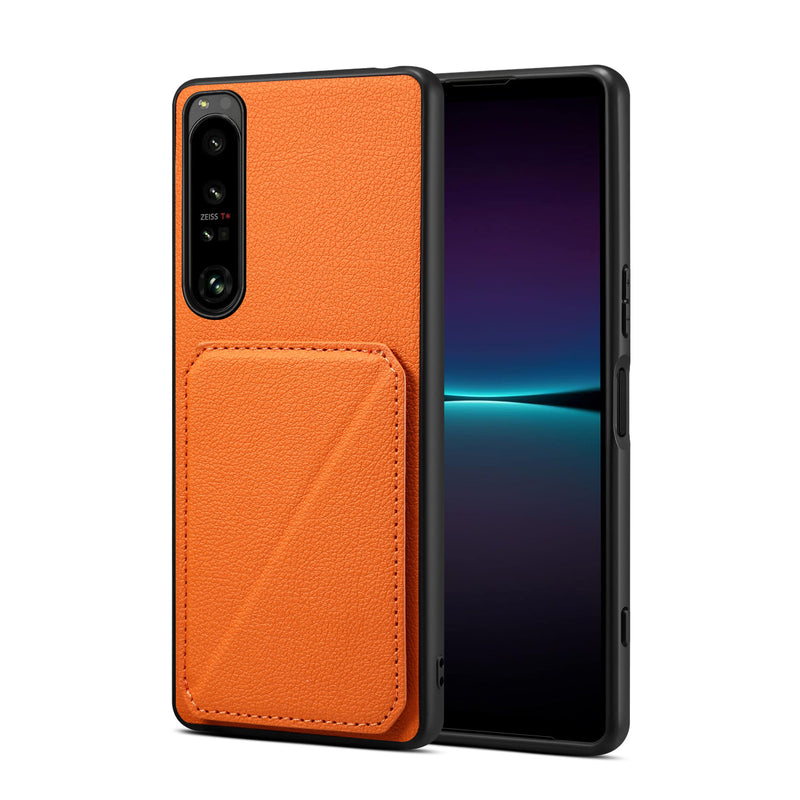 Load image into Gallery viewer, Sony Xperia 10 IV - Business Stand Leather Wallet Series Case
