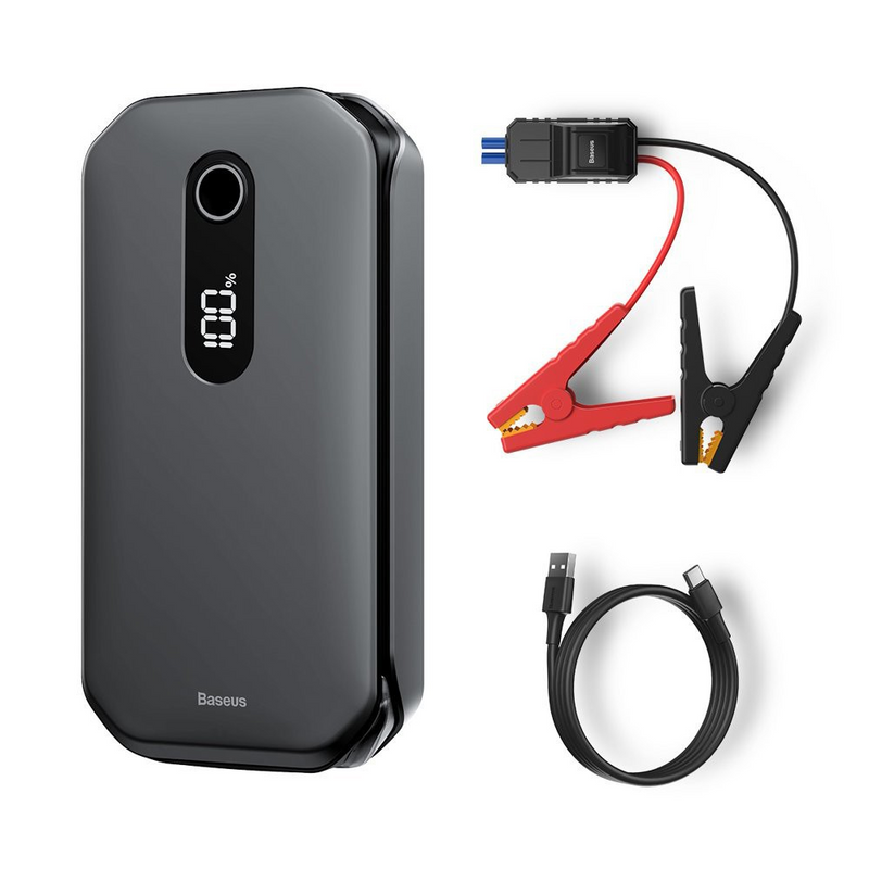 Load image into Gallery viewer, Baseus Super Energy Pro Car Jump Starter 12000mAh 12V (1000A / 600A) - Black
