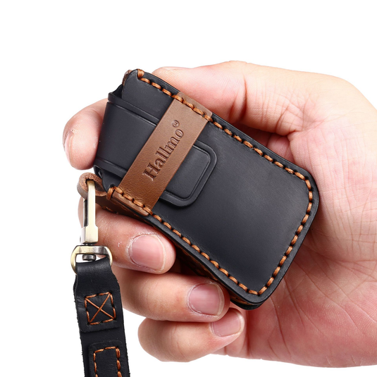 Lexus Handcrafted Genuine Leather Folding Car Key Fob Case Cover For Lexus NX200t, NX300, NX300h, NX350, NX Hybrid, RX270, RX300, RX350, RX450h, LX570, LX600, IS250, IS300, IS350 - i-Station Mobile Phone & Electronic Device Repair and Accessories