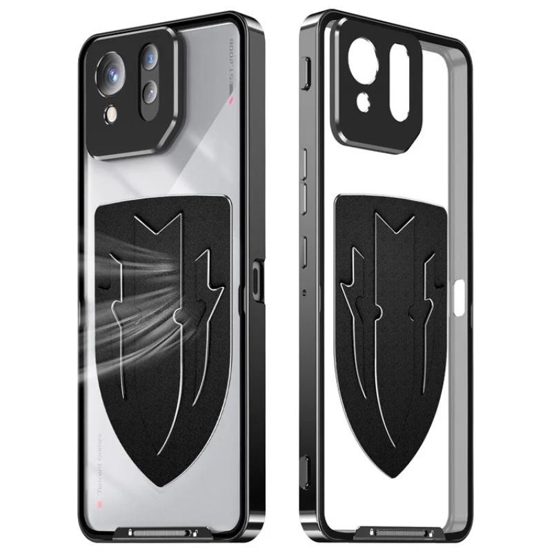 Load image into Gallery viewer, ASUS Rog Phone 8 &amp; 8 Pro - Transparent Cooling Phone Essentials Series Case With Metal Lens Cover
