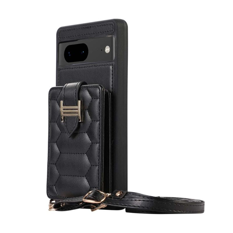 Load image into Gallery viewer, [With Card Slot] Google Pixel 7/Pro/7A - Silicone Flip Cover Leather Case Wallet Series With Strap Case
