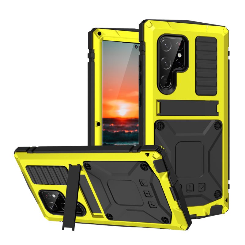 Load image into Gallery viewer, [Built-in Stand] Samsung Galaxy S21(SM-G991)/FE(SM-G990)/Plus(SM-G996)/Ultra(SM-G998) - Full Cover Military Grade Rugged Heavy Duty Series Case
