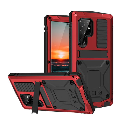 [Built-in Stand] Samsung Galaxy S21(SM-G991)/FE(SM-G990)/Plus(SM-G996)/Ultra(SM-G998) - Full Cover Military Grade Rugged Heavy Duty Series Case