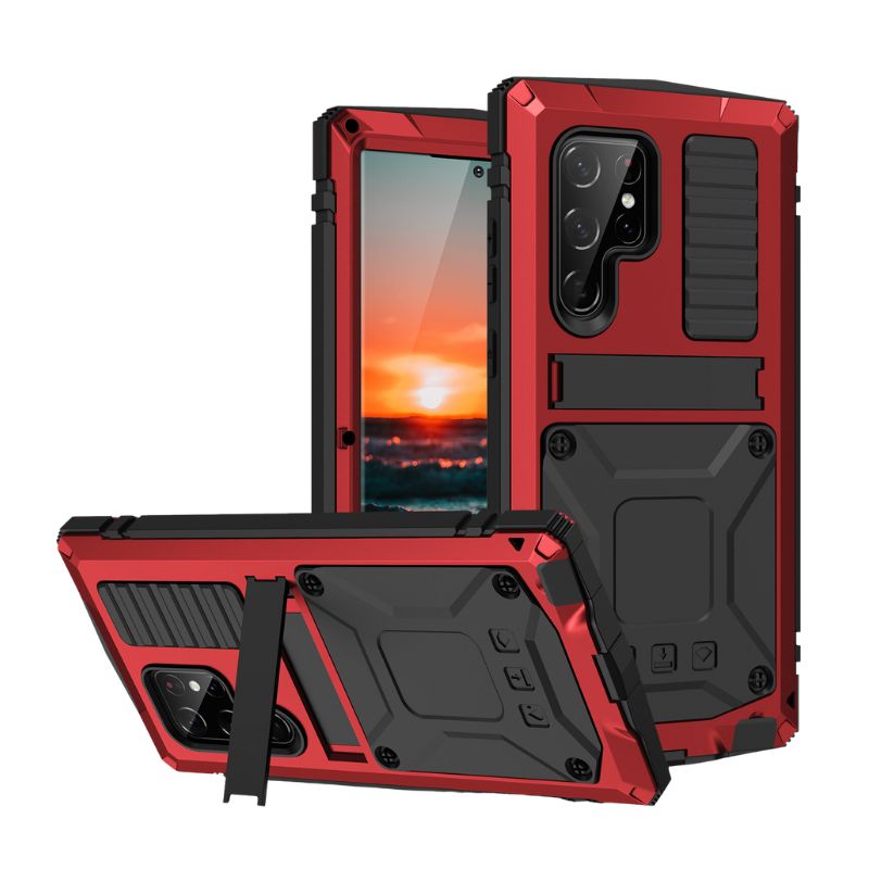 Load image into Gallery viewer, [Built-in Stand] Samsung Galaxy S23(SM-S911)/Plus(SM-S916)/Ultra(SM-S918) - Full Cover Military Grade Rugged Heavy Duty Series Case
