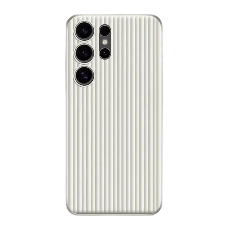 Load image into Gallery viewer, [Magsafe Compatible] Samsung Galaxy S23(SM-S911)/Plus(SM-S916)/Ultra(SM-S918) - Vertical Stripes Soft Liquid Silicone Essentials Series Case
