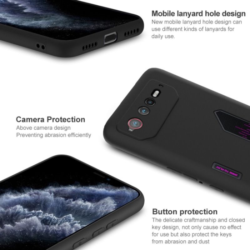 ASUS Rog Phone 6 - Lightweight Matte Soft Touch Essentials Series Case - i-Station Mobile Phone & Electronic Device Repair and Accessories