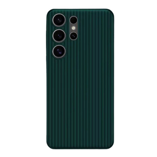 [Magsafe Compatible] Samsung Galaxy S24(SM-S921)/Plus(SM-S926)/Ultra(SM-S928) - Vertical Stripes Soft Liquid Silicone Essentials Series Case - i-Station Mobile Phone & Electronic Device Repair and Accessories