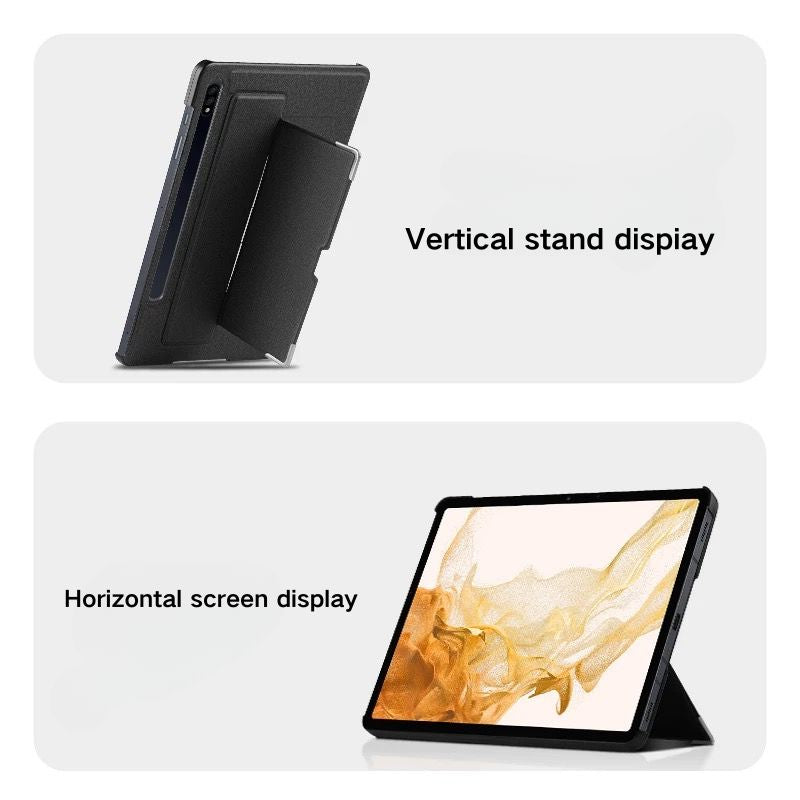 Load image into Gallery viewer, [Built-in Stand] Samsung Galaxy Tab S9 FE 2023 10.9&quot; (SM-X510/X516B) - Full Body Shockproof Metal Rotating Rotatable Stand Case
