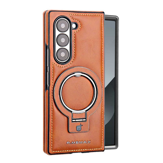 [Magsafe Compatible][Built-in Stand] Samsung Galaxy Z Fold 5 (SM-F946) - Business Casual Luxury Leather Stand Series Case