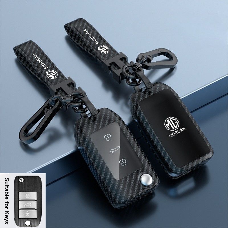 Load image into Gallery viewer, MG Zinc Alloy + TPU Smart Car Key Fob Case Cover For MG3, MG5, MG6, MG7, GT, GSF, ONE, ZS, EV EZS, HS, EHS,ONE

