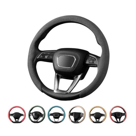 Nissan Suede Car Steering Wheel Covers For Teana (14th Gen), Sylphy Classic, X-Trail, Qashqai, Tiida, Sunny, Livina - i-Station Mobile Phone & Electronic Device Repair and Accessories