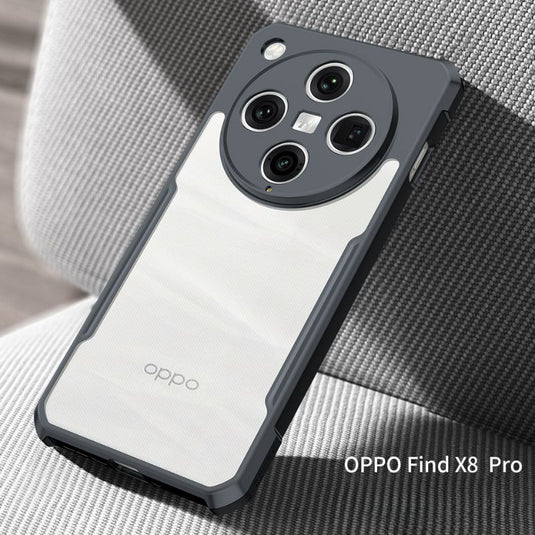 OPPO Find X8 Pro - Shield Shockproof TPU+PC Clear Rugged Heavy Duty Case
