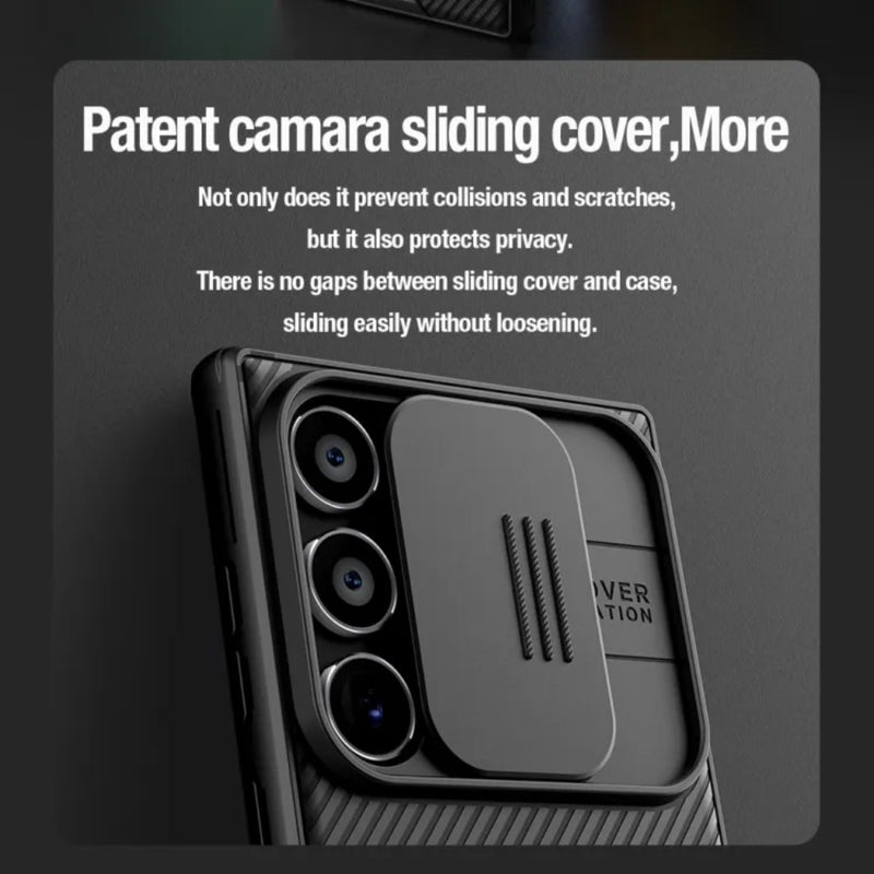 Load image into Gallery viewer, Samsung Galaxy S25/Plus/Ultra - Nillkin Lens Slide Cover Shockproof Case
