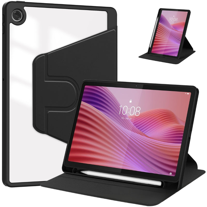 Load image into Gallery viewer, Lenovo Tab 10.1&quot; 2025 (TB311FU/TB311XU) - Silicone 360-Degree Rotating Smart Sleep Drop-Proof Case
