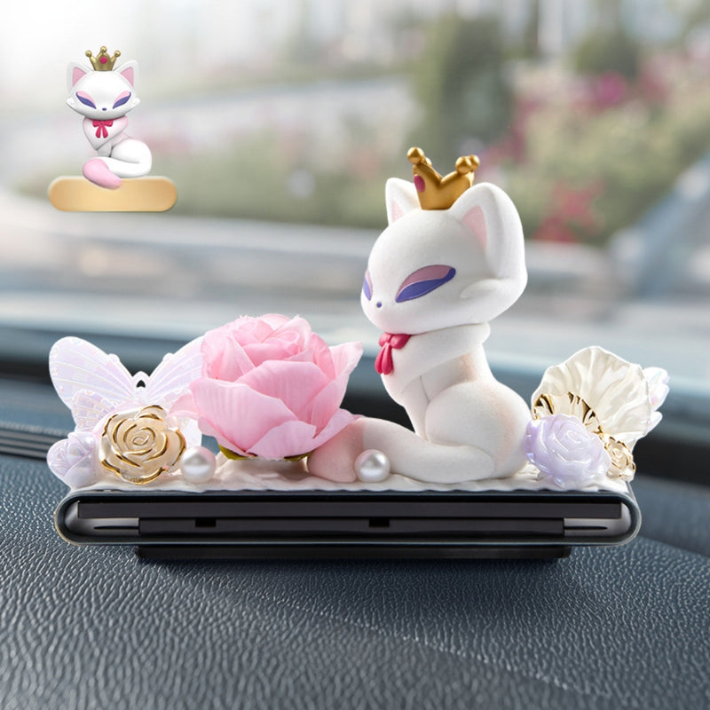 Load image into Gallery viewer, Creative Cartoon Doll Temporary Parking Number Plate Car Dashboard Ornament Interior Decoration - i-Station Mobile Phone &amp; Electronic Device Repair and Accessories
