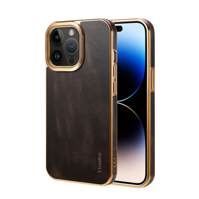 Load image into Gallery viewer, Apple iPhone 12/Pro/Max - Oil Waxed Full Grain Anti-Scratch Shockproof Drop Proof Genuine Leather Series Case
