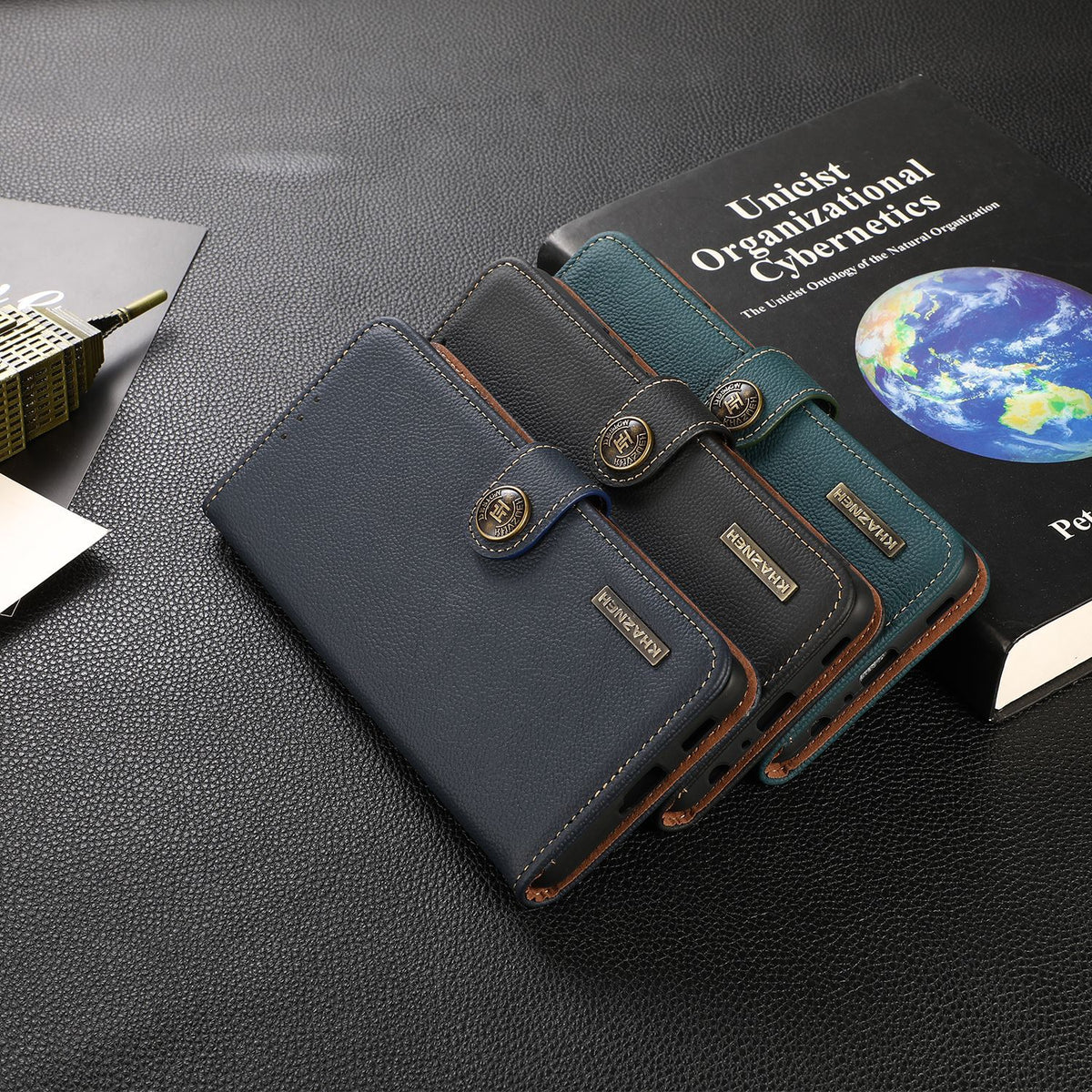 [Built-in RFlD Blocking Material] Samsung Galaxy XCover 5 (G525) - Genuine Leather Flip Stand Wallet Series Case - i-Station Mobile Phone & Electronic Device Repair and Accessories