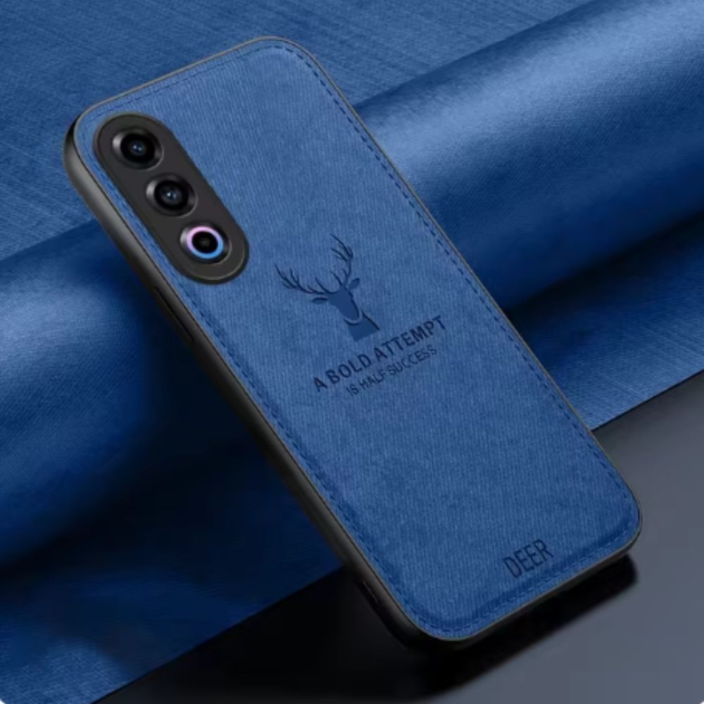 OPPO Reno 12 Pro 5G (CPH2629) - Fashion Deer Head PU Leather Essentials Series Case - i-Station Mobile Phone & Electronic Device Repair and Accessories