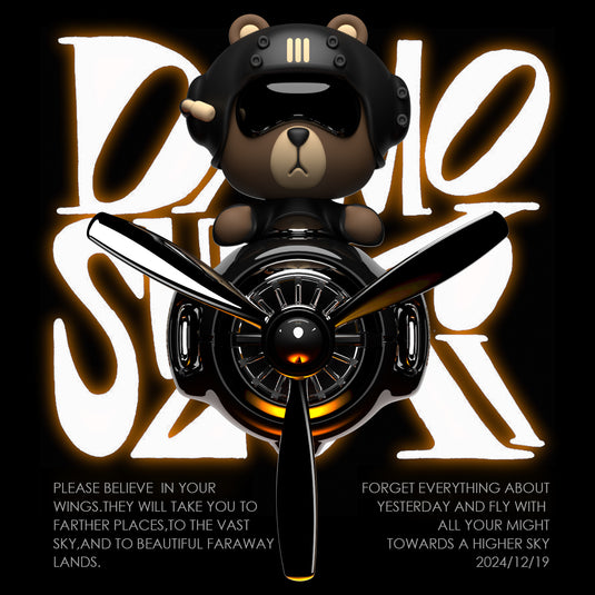 Car Air Freshener Cartoon Airplane Model Air Outlet Decoration Auto Ornament - i-Station Mobile Phone & Electronic Device Repair and Accessories