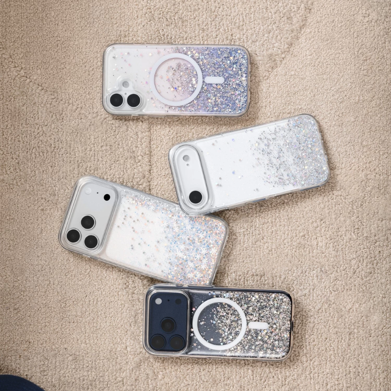 Load image into Gallery viewer, [Magsafe Compatible] Apple iPhone 17/Air/Pro/Max - SwitchEasy 3D Liquid Glitter Shockproof Phone Case
