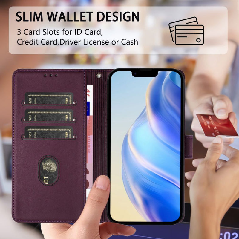 Load image into Gallery viewer, [With Card Slot] OPPO Reno 12 Pro 5G (CPH2629) - Fashion Smile PU Leather Wallet Series Stand Case With Lanyard
