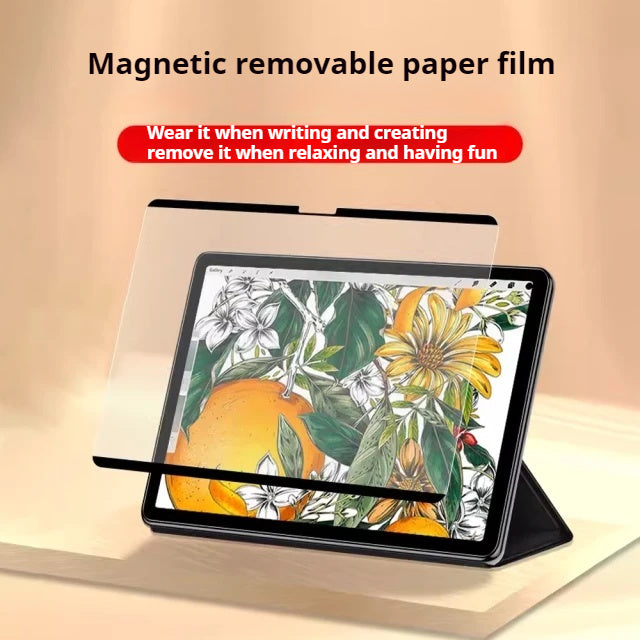 Load image into Gallery viewer, [Paper Like][Magnetic Suction] Apple iPad Air 13-inch M2 (2024) - Removable/Reusable/Anti-glare/Anti-fingerprint Drawing Friendly Screen Protector
