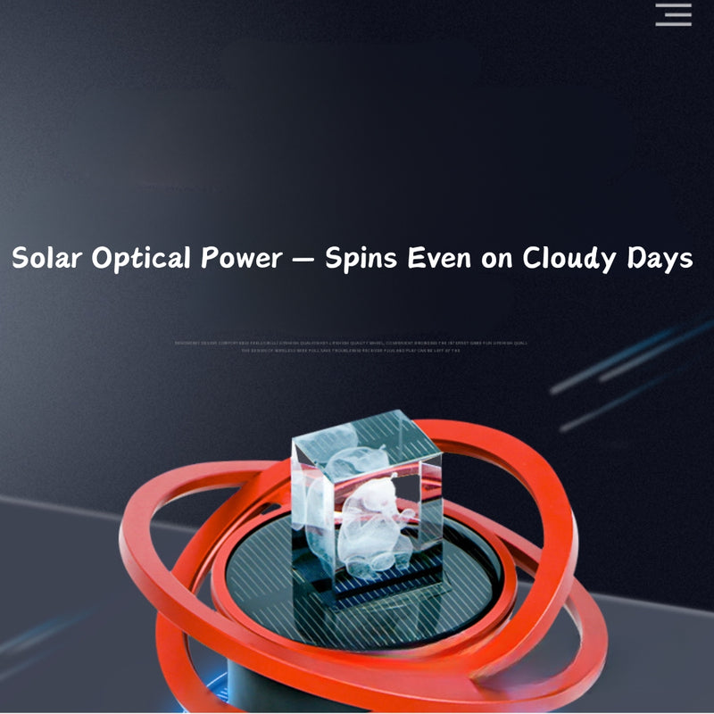 Load image into Gallery viewer, Solar-Powered Slow-Rotating Car Interior Aroma Diffuser Dashboard Ornament Car Decoration - i-Station Mobile Phone &amp; Electronic Device Repair and Accessories
