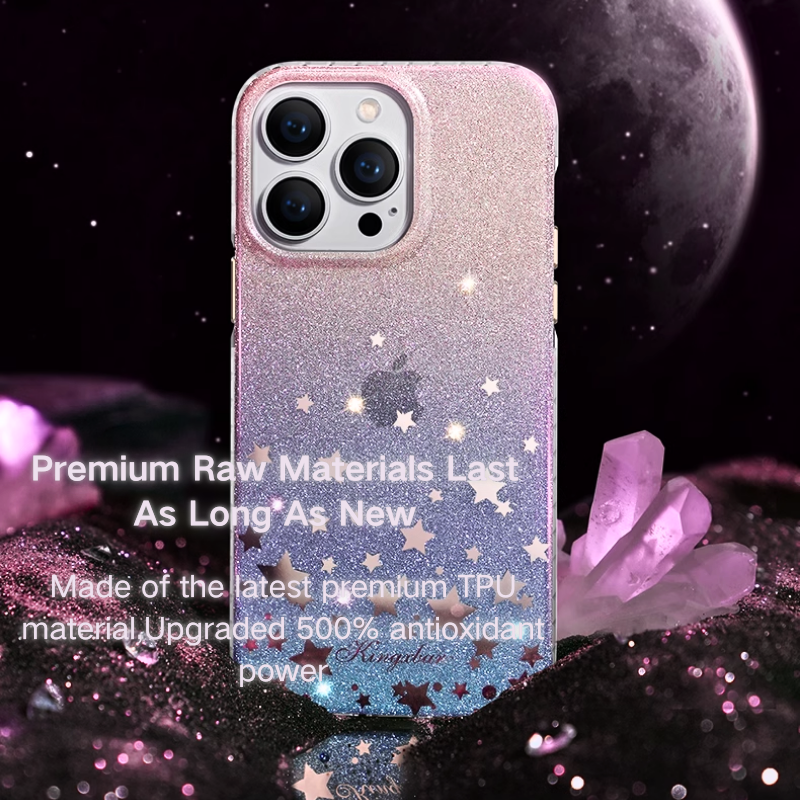 Load image into Gallery viewer, Apple iPhone 13/Pro/Pro Max Glitter Crystal Full-Cover Shockproof BlingBling Series Case
