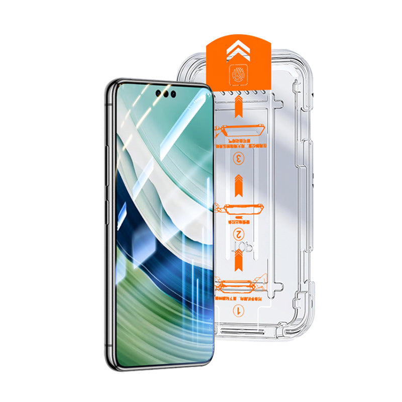 Load image into Gallery viewer, [Easy Automatic Fit Self-Installation Kit] Samsung Galaxy A20e (A202) - Magic Box Full Covered 9H Hardness HD Tempered Glass Screen Protector
