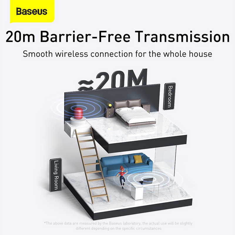 Load image into Gallery viewer, Baseus Wireless Adapter BA04 - Black - i-Station Mobile Phone &amp; Electronic Device Repair and Accessories
