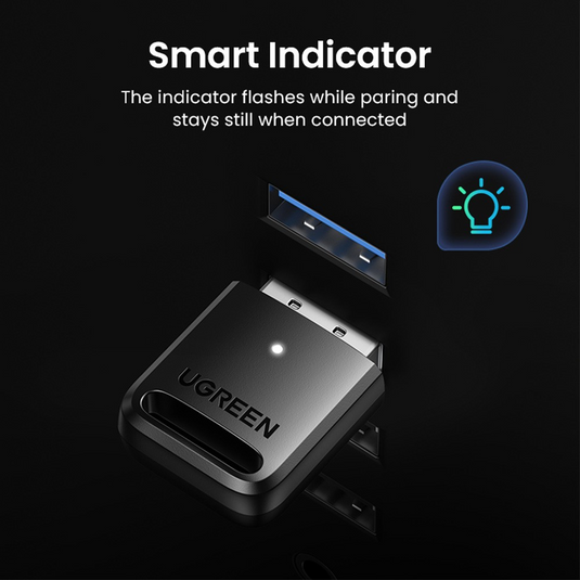 UGREEN CM390 Bluetooth 5.0 USB Adapter - Black