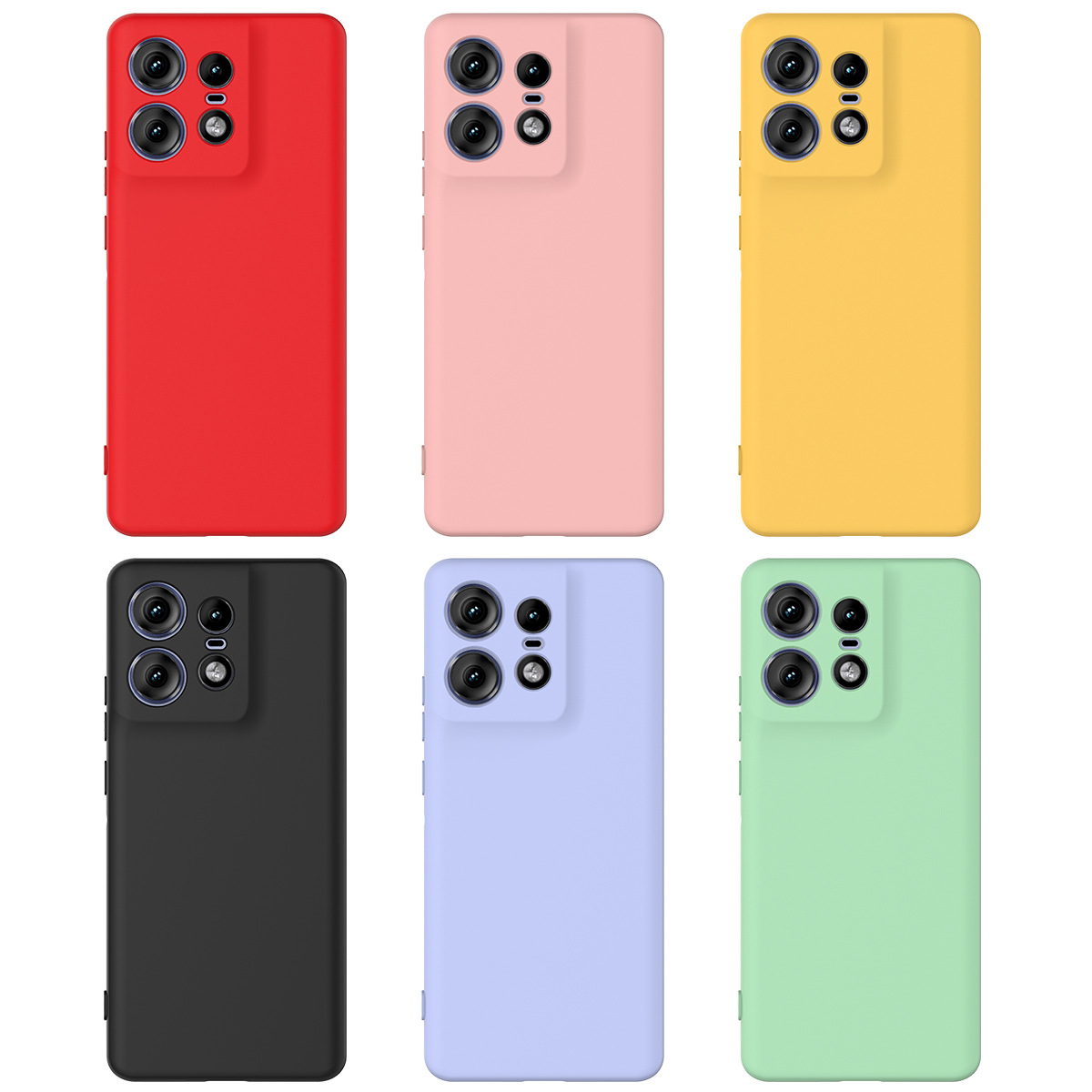 Motorola Moto X40/Pro - Full Wrap Liquid Silicone Drop-resistant Essentials Series Case With Lanyard - i-Station Mobile Phone & Electronic Device Repair and Accessories