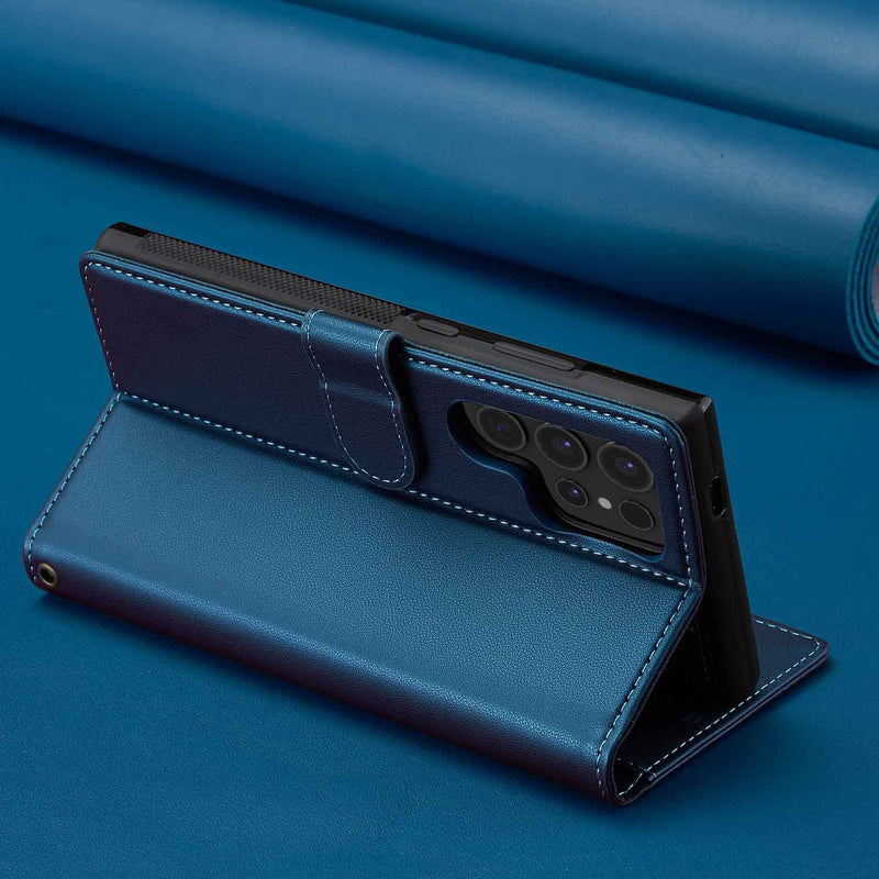 Load image into Gallery viewer, [Detachable][With Lanyard] Samsung Galaxy A16 5G -2-in-1 Magnetic Protective Leather Case - i-Station Mobile Phone &amp; Electronic Device Repair and Accessories
