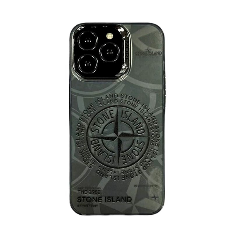 Load image into Gallery viewer, Apple iPhone 12/Pro/Max - Acrylic Soft Bottom Rrosted Relief Fashion-Forward Series Case
