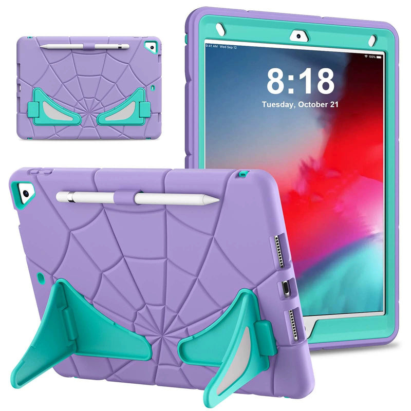 Load image into Gallery viewer, [Built-in Stand][With Pen Slot] Apple iPad Pro 11-inch M4/M5 (2024/2025) Spiderman Cartoon Kids Full-cover Silicone Shockproof Case - i-Station Mobile Phone &amp; Electronic Device Repair and Accessories
