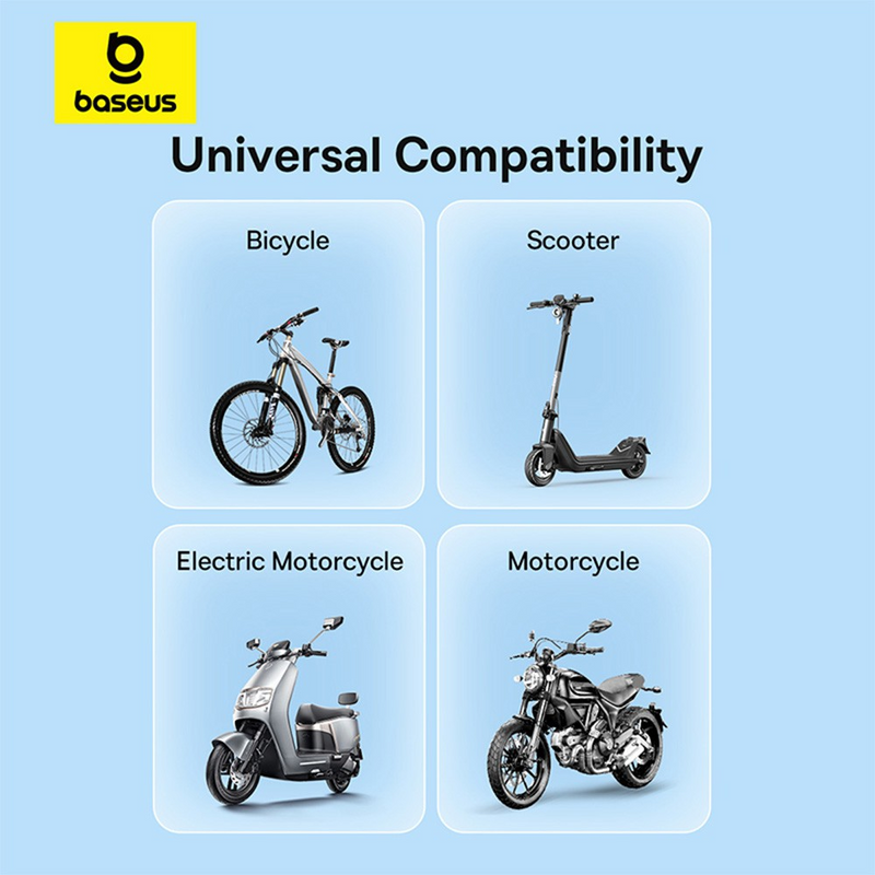 Load image into Gallery viewer, Baseus PrimeTrip Series Stick-on Type Bike Phone Mount-Cosmic Black
