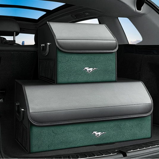 Ford Mustang & Mustang Mach-E Trunk Storage Box – Foldable Car Cargo Organizer