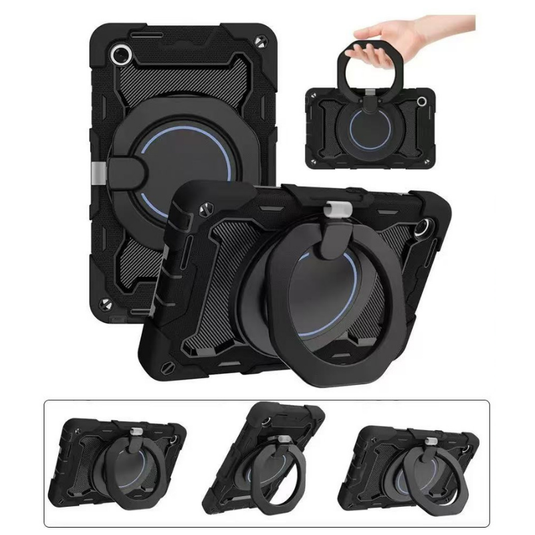 Samsung Galaxy Tab A9 & A11 8.7" - 360 Degree  Fully Wrapped Silicone Shockproof Case With Holder