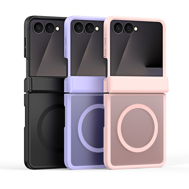 Load image into Gallery viewer, Samsung Galaxy Z Flip8 (SM-F776) Magnetic Foldable Matte Shockproof Phone Case with Hinge Protection
