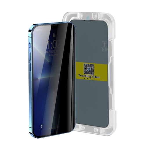 [Easy Automatic Fit Self-Installation Kit][Privacy] Samsung Galaxy M53 5G (M536) - Magic Box Full Covered Anti-Spy 9H Hardness HD Tempered Glass Screen Protector