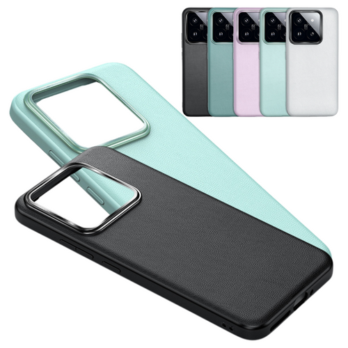 Xiaomi Mi 14/Pro Ultra-thin Minimalist Shockproof Genuine Leather Series Case