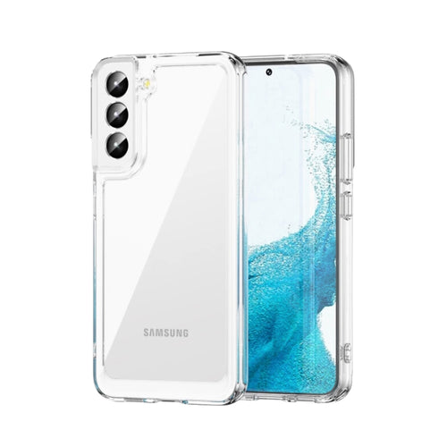 Samsung Galaxy S25/Plus/Ultra - Thickened Silicone Full Covered Transparent Case