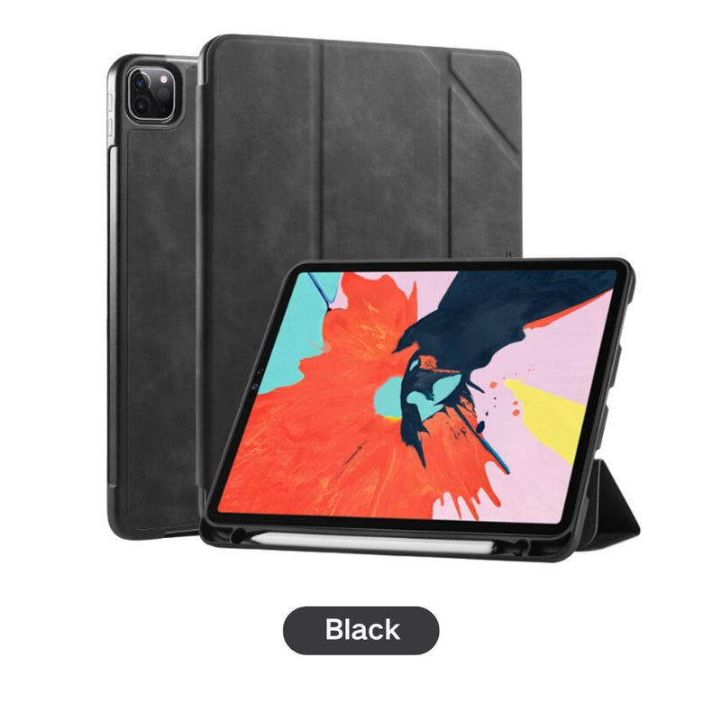 Load image into Gallery viewer, [With Pen Slot] Apple iPad Pro 11&quot; (2020) - Business Smart Sleep Drop Proof Stand Series Case
