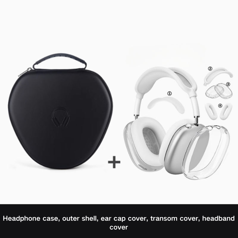 Load image into Gallery viewer, Apple Airpods max 1st/2nd Gen - Headphone Smart Sleep Storage Case Include (Shell/Ear Cap Cover/Beam Sleeve/Headband Sleeve)
