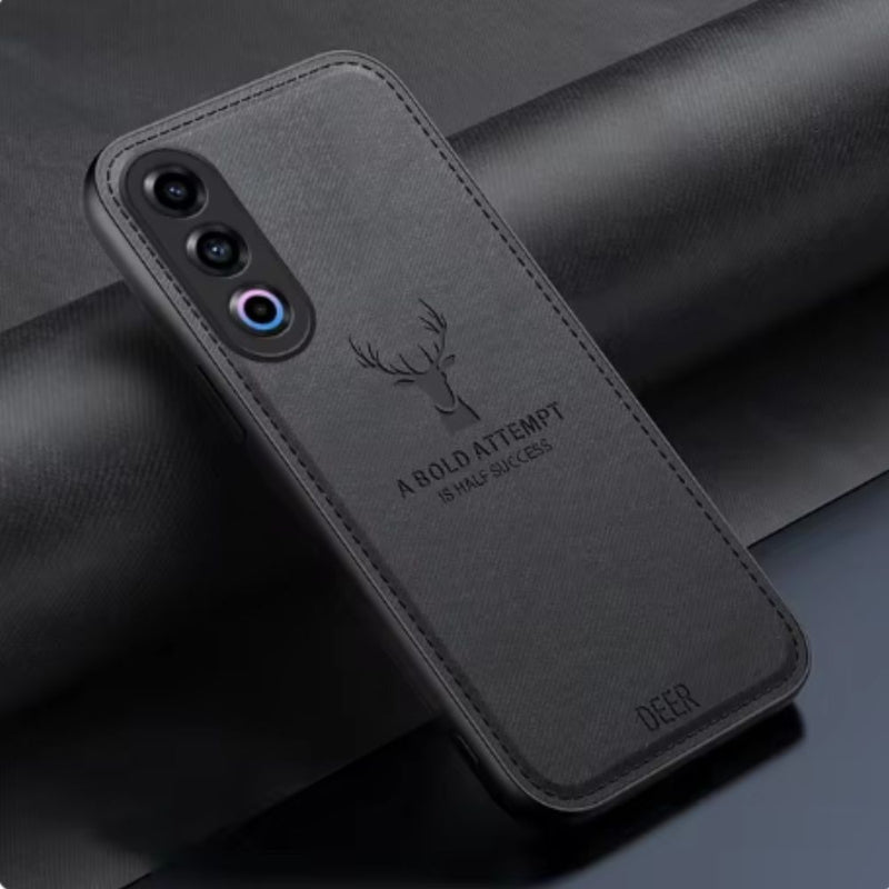 Load image into Gallery viewer, OPPO Reno 12 Pro 5G (CPH2629) - Fashion Deer Head PU Leather Essentials Series Case
