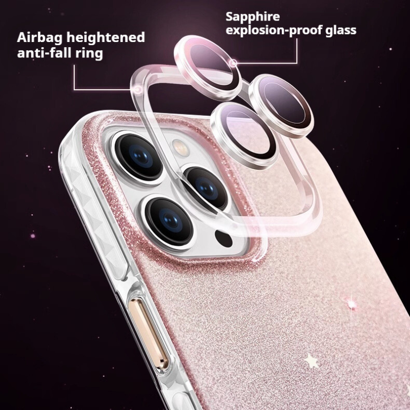 Apple iPhone 12/Pro Glitter Crystal Full-Cover Shockproof BlingBling Series Case - i-Station Mobile Phone & Electronic Device Repair and Accessories