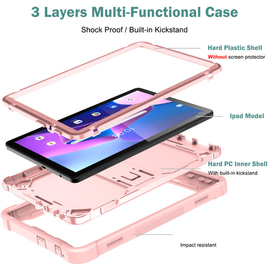 TCL Tab 10L LTE Gen 3 10.1" - Invisible Stand Heavy Duty Series Case