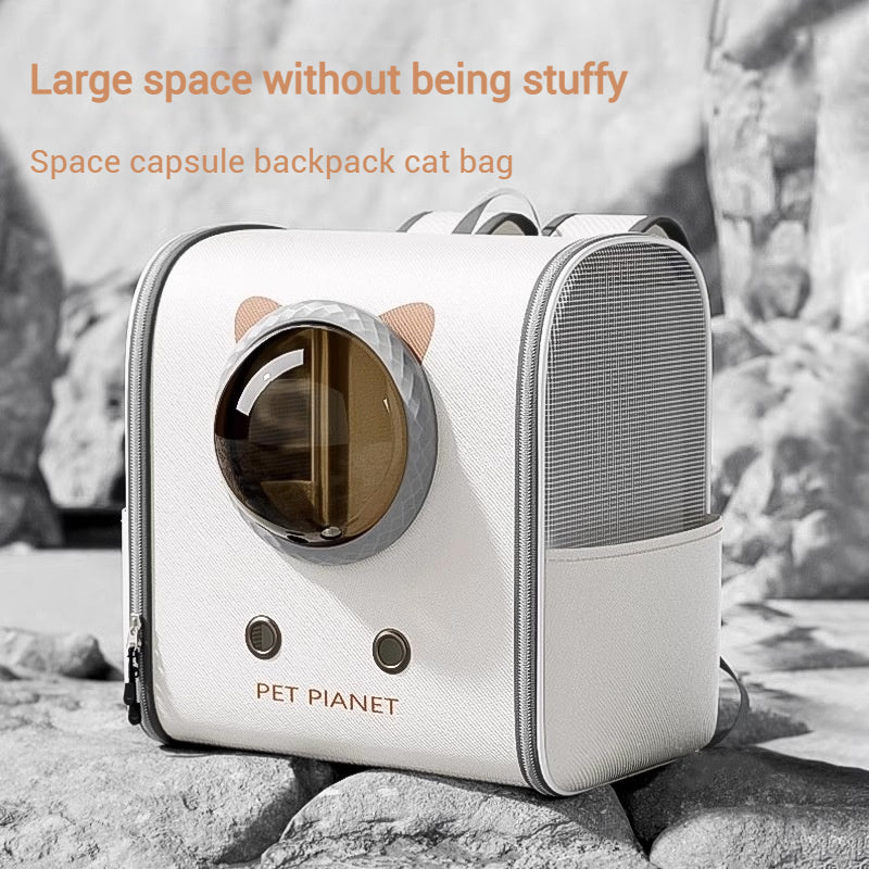 Load image into Gallery viewer, Space Capsule Large Capacity Pet Portable Backpack Shoulder Carrier Bag
